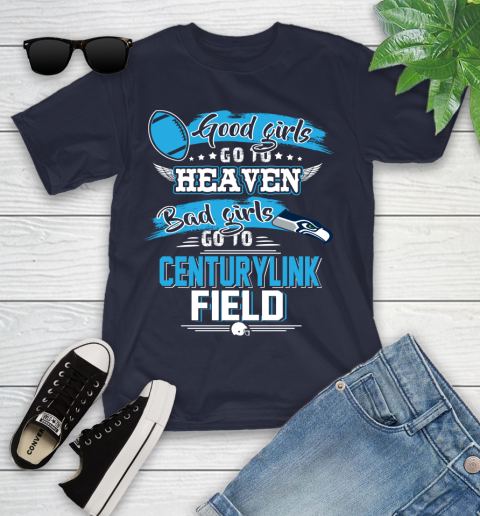 Seattle Seahawks NFL Bad Girls Go To Centurylink Field Shirt Youth T-Shirt 2