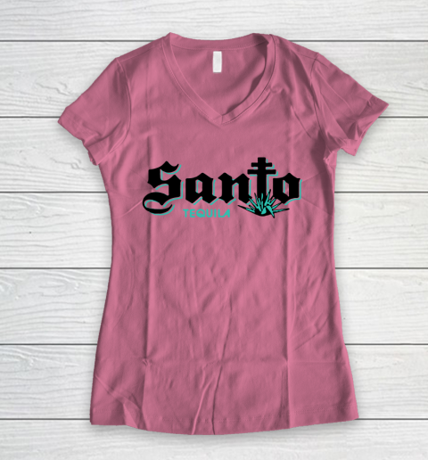 Santo Tequila Women's V-Neck T-Shirt 7