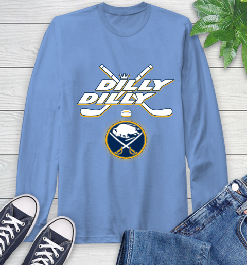 NHL Buffalo Sabres Dilly Dilly Hockey Sports Long Sleeve T-Shirt 12 NHL Buffalo Sabres Dilly Dilly Hockey Sports Long Sleeve T-Shirt - Image 12
