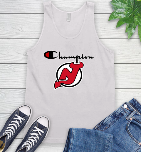 NHL Hockey New Jersey Devils Champion Shirt Tank Top