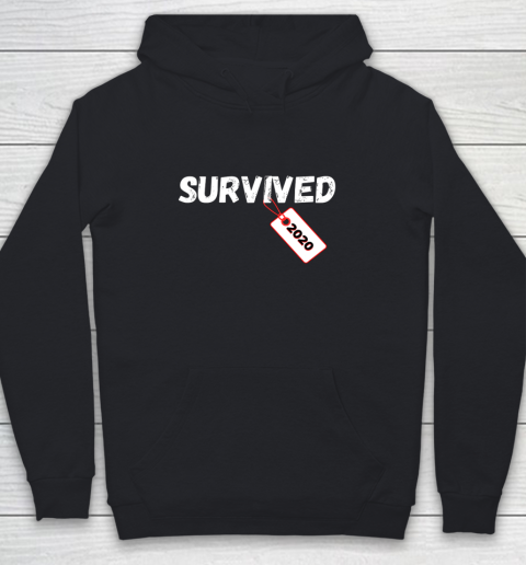 Survived 2020 Funny Youth Hoodie