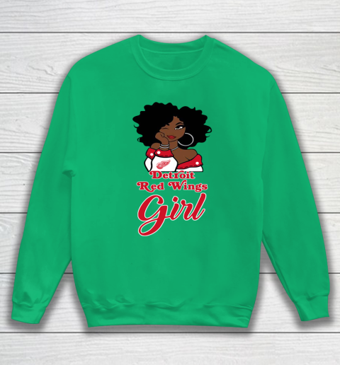Detroit Red Wings Girl NHL Sweatshirt 6