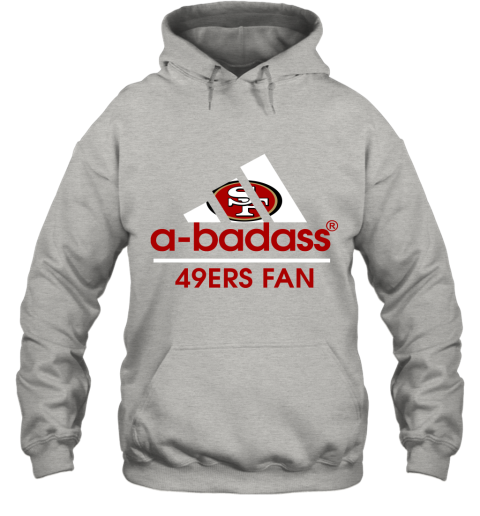 A Badass San Francisco 49ers Mashup Adidas NFL Sweatshirt 