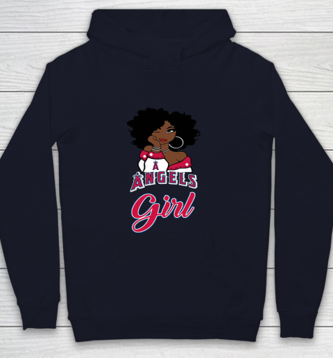 Los Angeles Angelss Girl MLB Youth Hoodie 3