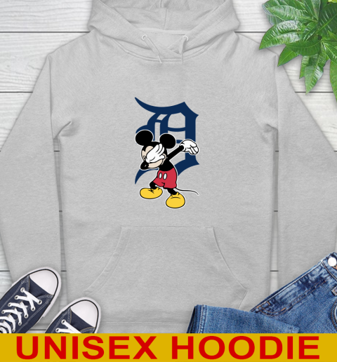 Detroit Tigers MLB Baseball Dabbing Mickey Disney Sports Hoodie 6