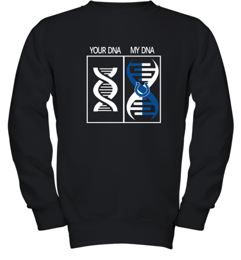 My DNA Is The Indianapolis Colts Football NFL Youth Sweatshirt