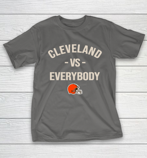 Cleveland Browns Vs Everybody T-Shirt 8