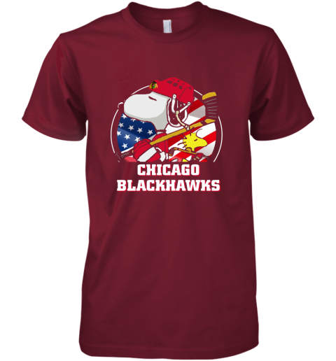 xxu9-chicago-blackhawks-ice-hockey-snoopy-and-woodstock-nhl-premium-guys-tee-5-front-cardinal-480px