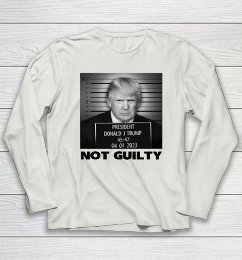 Trump Not Guilty Long Sleeve T-Shirt - Image 8
