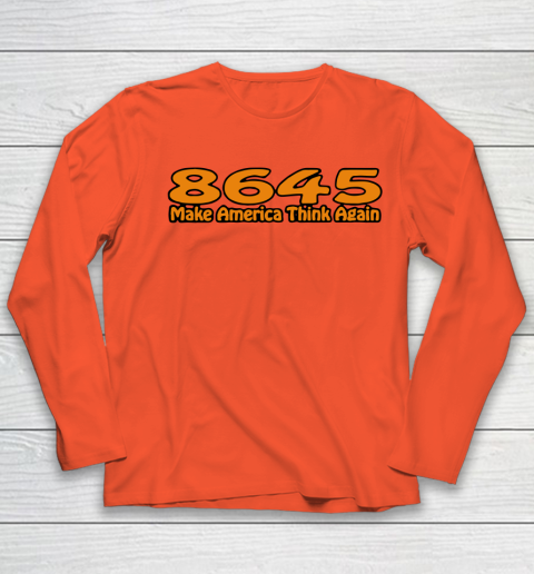 86 45 Make America Think Again Youth Long Sleeve 4