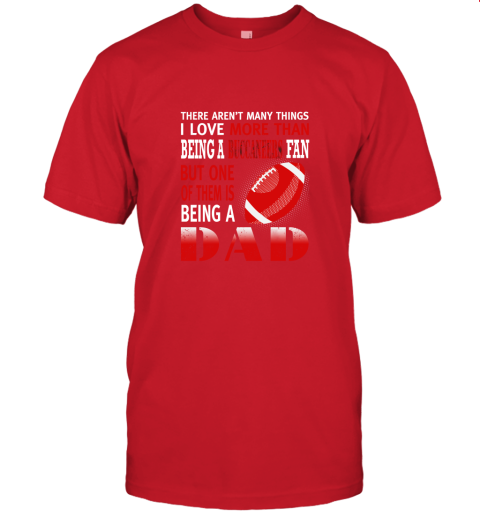 jzoz i love more than being a buccaneers fan being a dad football jersey t shirt 60 front red