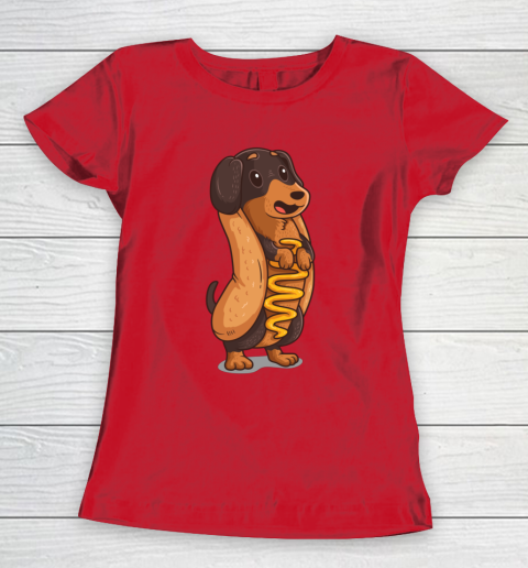 Classic Hot Dog T-shirt funny food shirt-PL – Polozatee