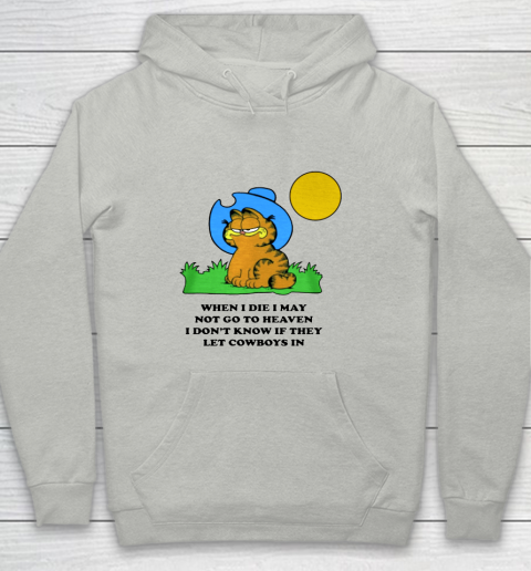 GARFIELD WHEN I DIE I MAY NOT GO TO HEAVEN Youth Hoodie