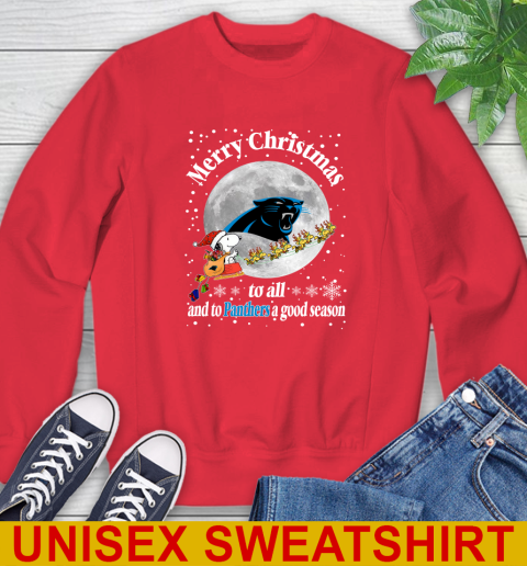 Carolina Panthers Merry Christmas To All And To Panthers A Good Season NFL Football Sports Sweatshirt 12