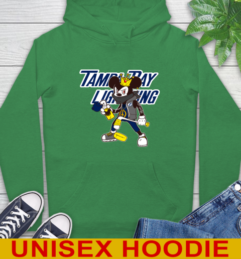 Tampa Bay Lightning NHL Hockey Mickey Peace Sign Sports Hoodie 8