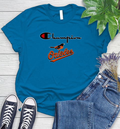 MLB Baseball Baltimore Orioles Champion Shirt Women's T-Shirt 5