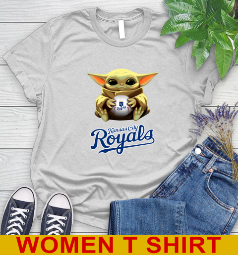 MLB Baseball Kansas City Royals Star Wars Baby Yoda Shirt 89