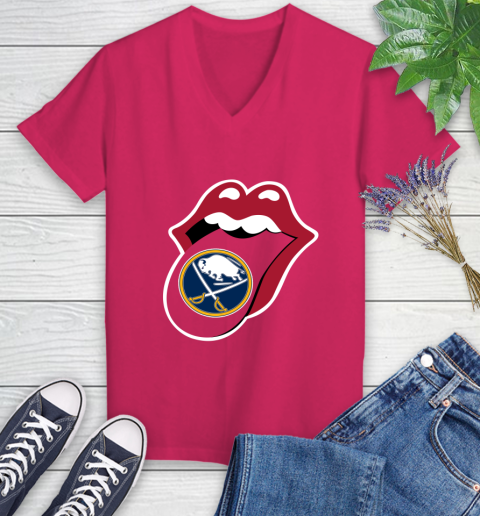 Buffalo Sabres NHL Hockey Lips I Root For My Team Adoring Fan 85