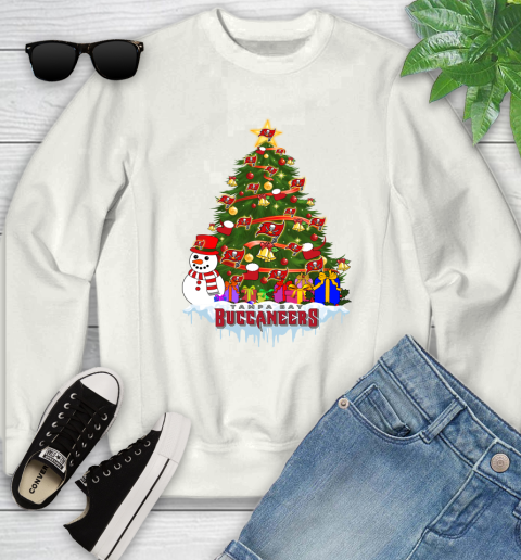 Tampa Bay Buccaneers Merry Christmas NFL Football Sports Youth Sweatshirt