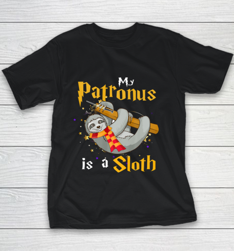 My Patronus Is a Sloth Halloween and Christmas Gift Youth T-Shirt