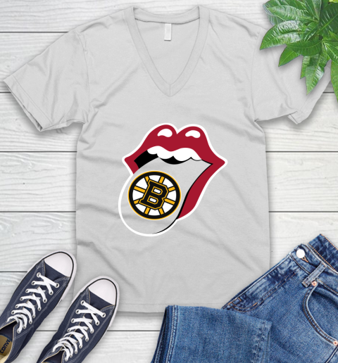 Boston Bruins NHL Hockey Lips I Root For My Team Adoring Fan 49