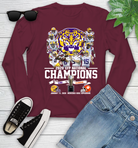 LSU Tigers 2020 Cfp National Champions Shirt 117
