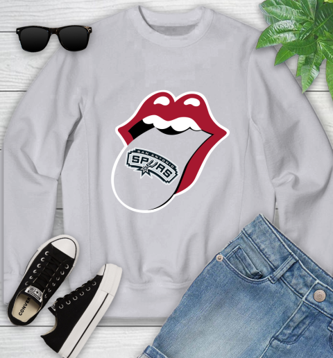 San Antonio Spurs NBA Basketball Lips I Root For My Team Adoring Fan 118