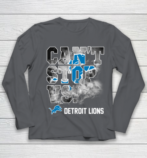 NFL Detroit Lions Can't Stop Vs Youth Long Sleeve 6