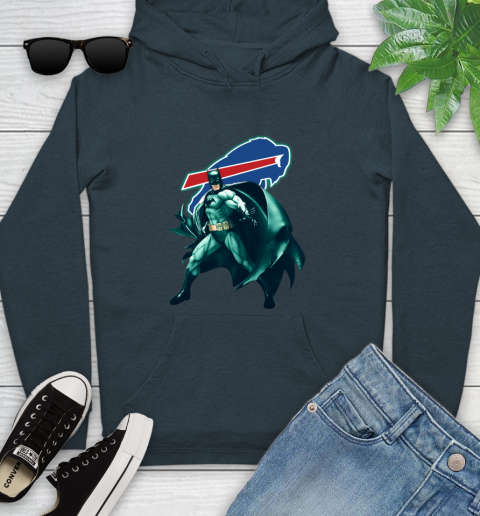 NFL Batman Football Sports Buffalo Bills Youth Hoodie 8