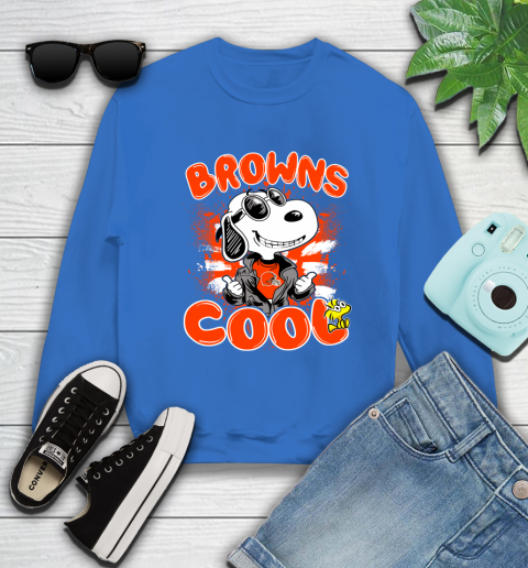 NFL Football Cleveland Browns Cool Snoopy Shirt Sweatshirt 10