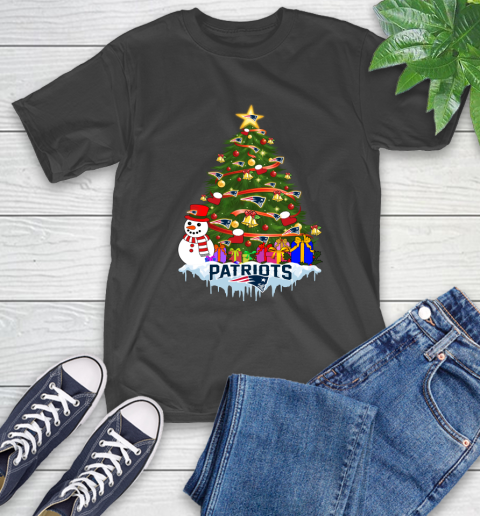 New England Patriots Merry Christmas NFL Football Sports T-Shirt 2
