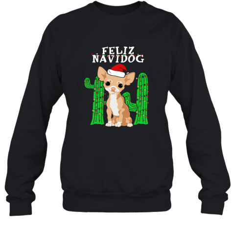 Feliz Navidog Ugly Christmas Sweatshirt