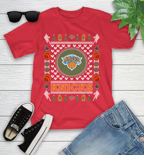 New York Knicks Merry Christmas NBA Basketball Loyal Fan Ugly Shirt 112
