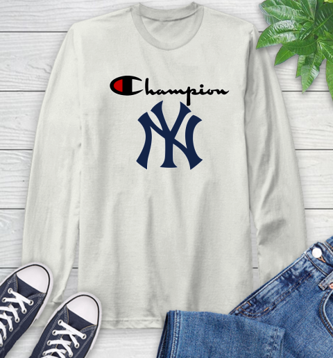 MLB Baseball New York Yankees Champion Shirt Long Sleeve T-Shirt 11