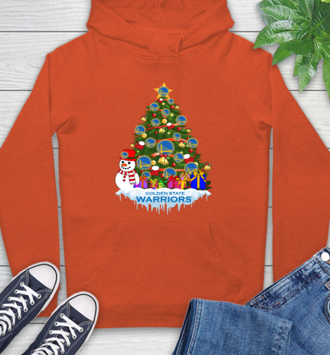 Golden State Warriors Merry Christmas NBA Basketball Sports Hoodie 5