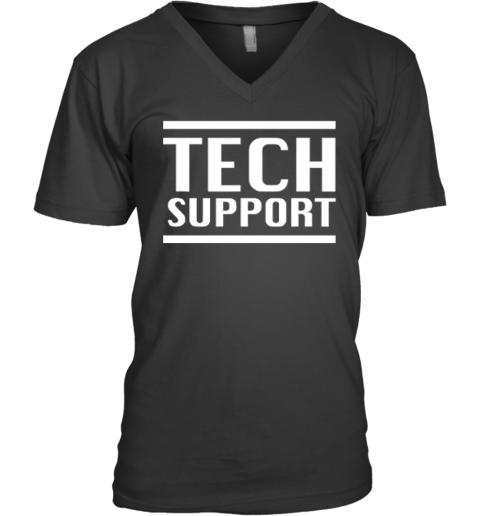 Elon Musk Tech Support V-Neck T-Shirt