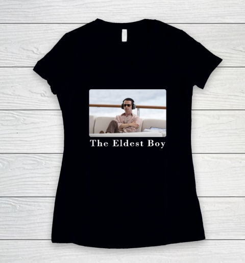 Kendall Roy The Eldest Boy Women's V-Neck T-Shirt