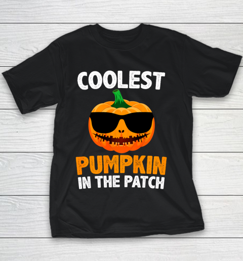 Coolest Pumpkin In The Patch Pumpkin Girls Youth T-Shirt