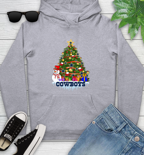 Dallas Cowboys Merry Christmas NFL Football Sports Youth Hoodie 6