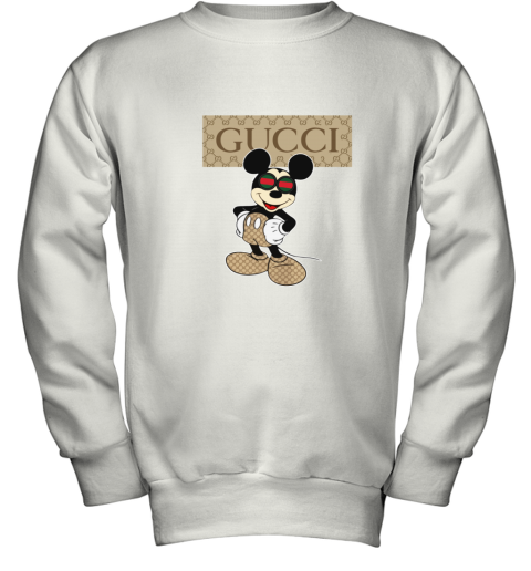 The Gucci With Mickey Mouse Youth Sweatshirt - Father Figure