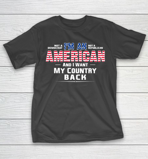 Veteran Shirt Patriot I Am An American T-Shirt