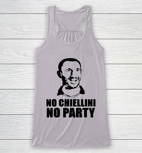 No Chiellini, No Party Italia Champion Euro Player Racerback Tank 3
