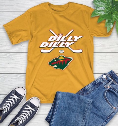 NHL Minnesota Wild Dilly Dilly Hockey Sports T-Shirt 3