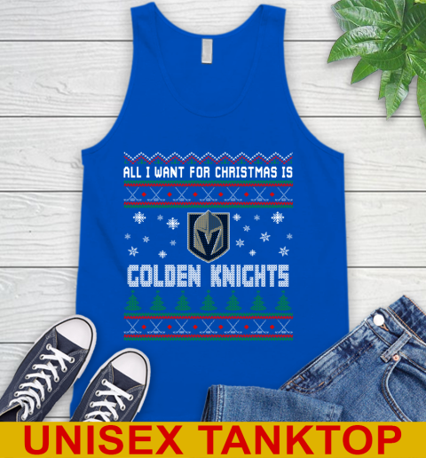 Vegas Golden Knights NHL Hockey All I Want For Christmas Is My Team Sports 70