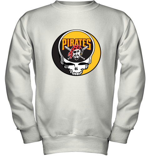 Pittsburgh Pirates The Grateful Dead Baseball Mlb Mashup Youth Sweatshirt