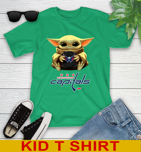 NHL Hockey Washington Capitals Star Wars Baby Yoda Shirt 106