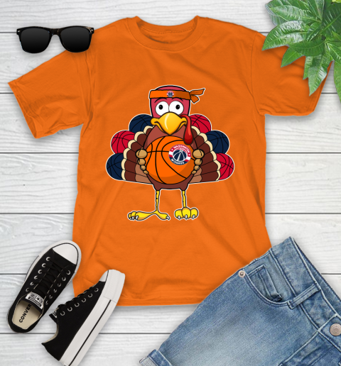 Washington Wizards Turkey thanksgiving day Youth T-Shirt 7