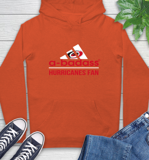 NHL A Badass Carolina Hurricanes Fan Adidas Hockey Sports Hoodie 4