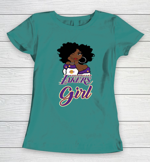 Los Angeles Lakers Girl NBA Women's T-Shirt 12