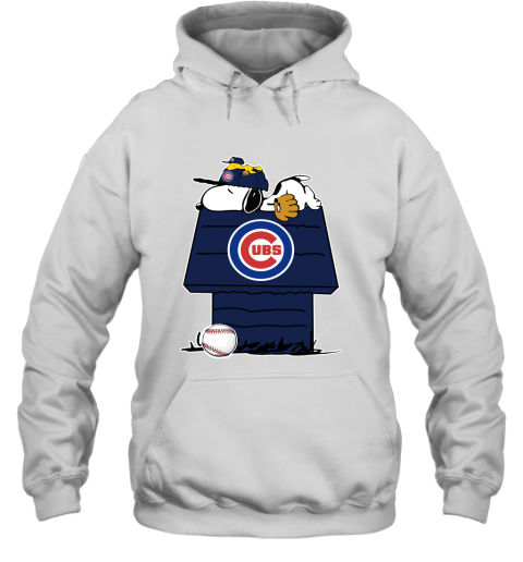 MLB Chicago Cubs Snoopy Woodstock The Peanuts Movie Baseball T